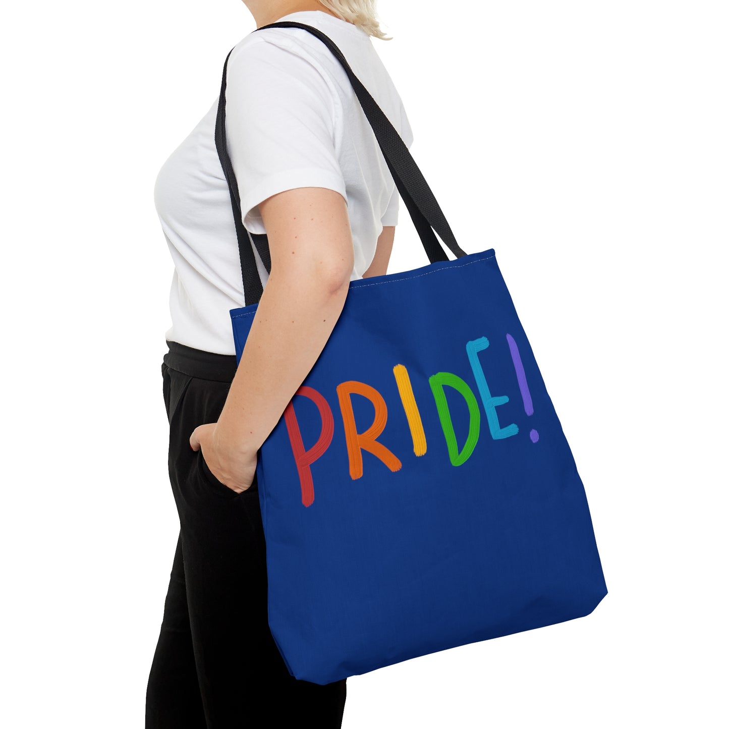 Tote Bag: LGBTQ Pride Dark Blue