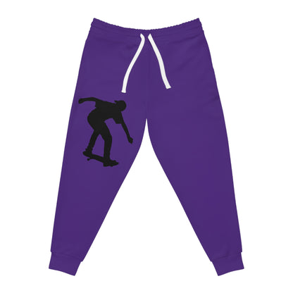 Athletic Joggers: Skateboarding Purple