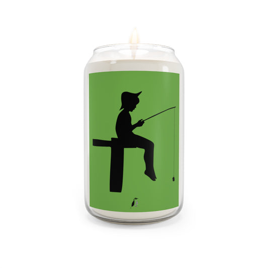 Scented Candle, 13.75oz: Fishing Green