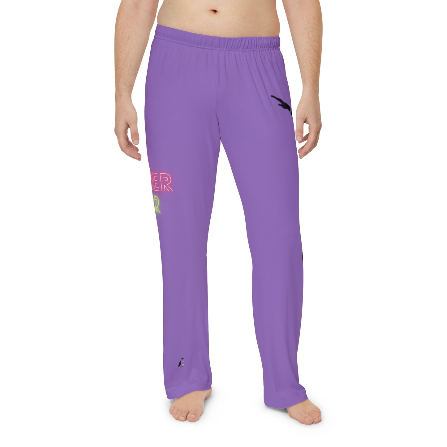 Men's Pajama Pants: Dance Lite Purple