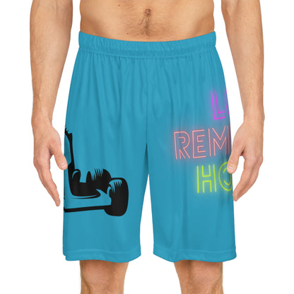 Basketball Shorts: Racing Turquoise