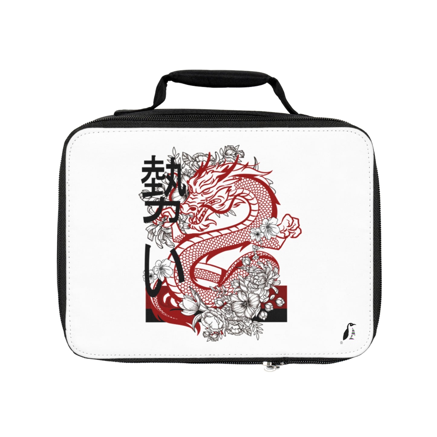 Lunch Bag: Dragons White