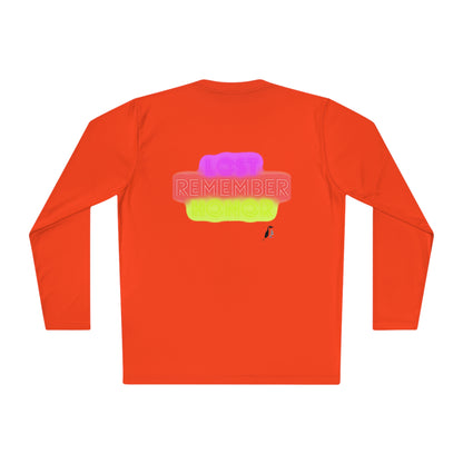 Lightweight Long Sleeve Tee: Basketball #1