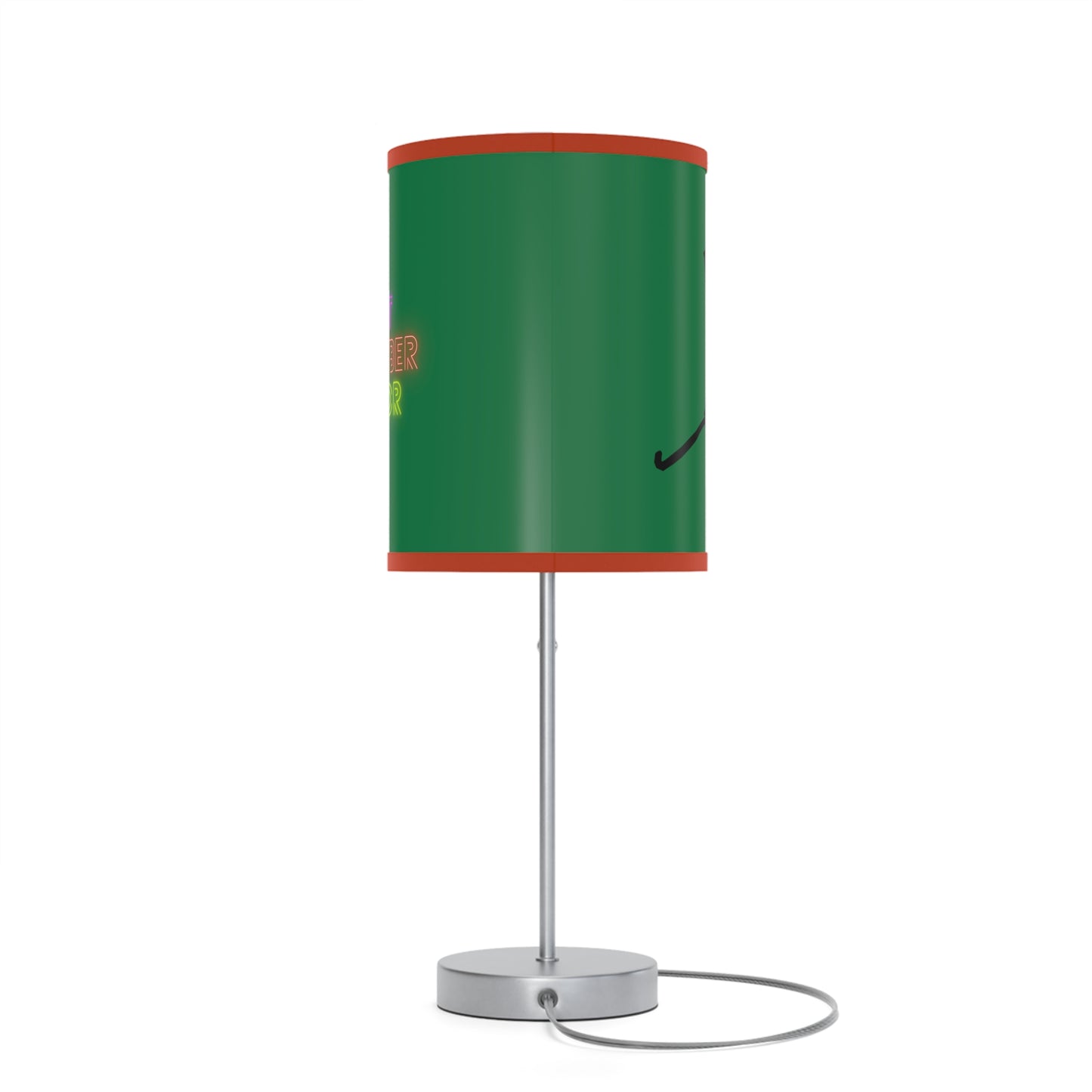 Lamp on a Stand, US|CA plug: Hockey Dark Green 