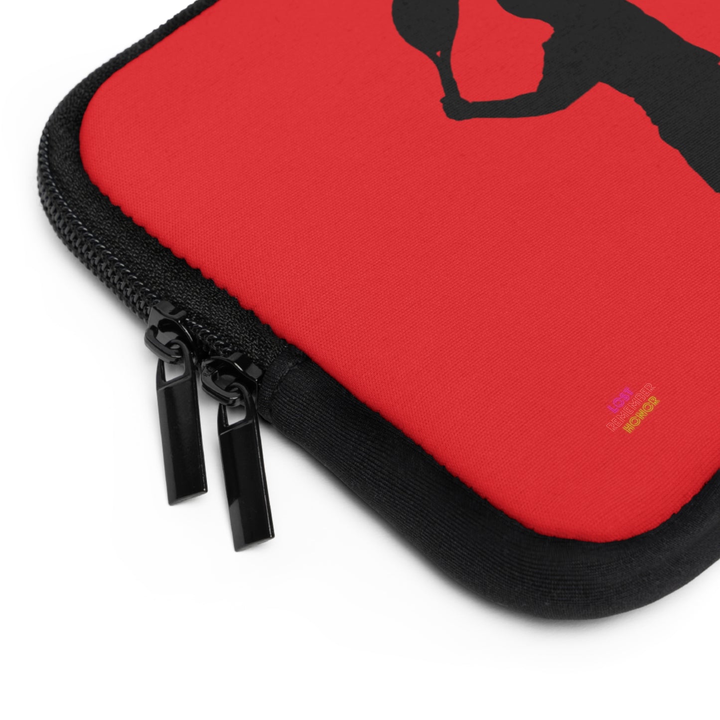 Laptop Sleeve: Tennis Red