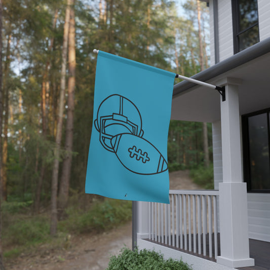 House Banner: Football Turquoise