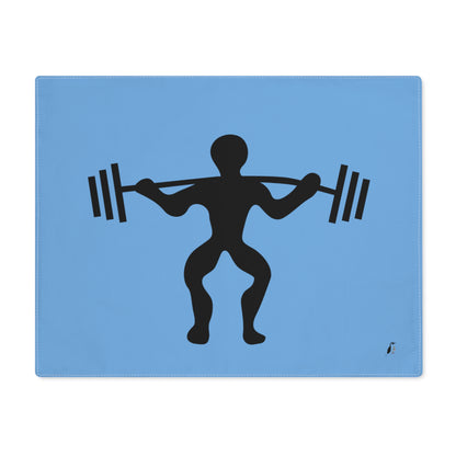 Placemat, 1pc: Weightlifting Lite Blue