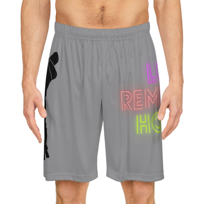 Basketball Shorts: Dance Grey