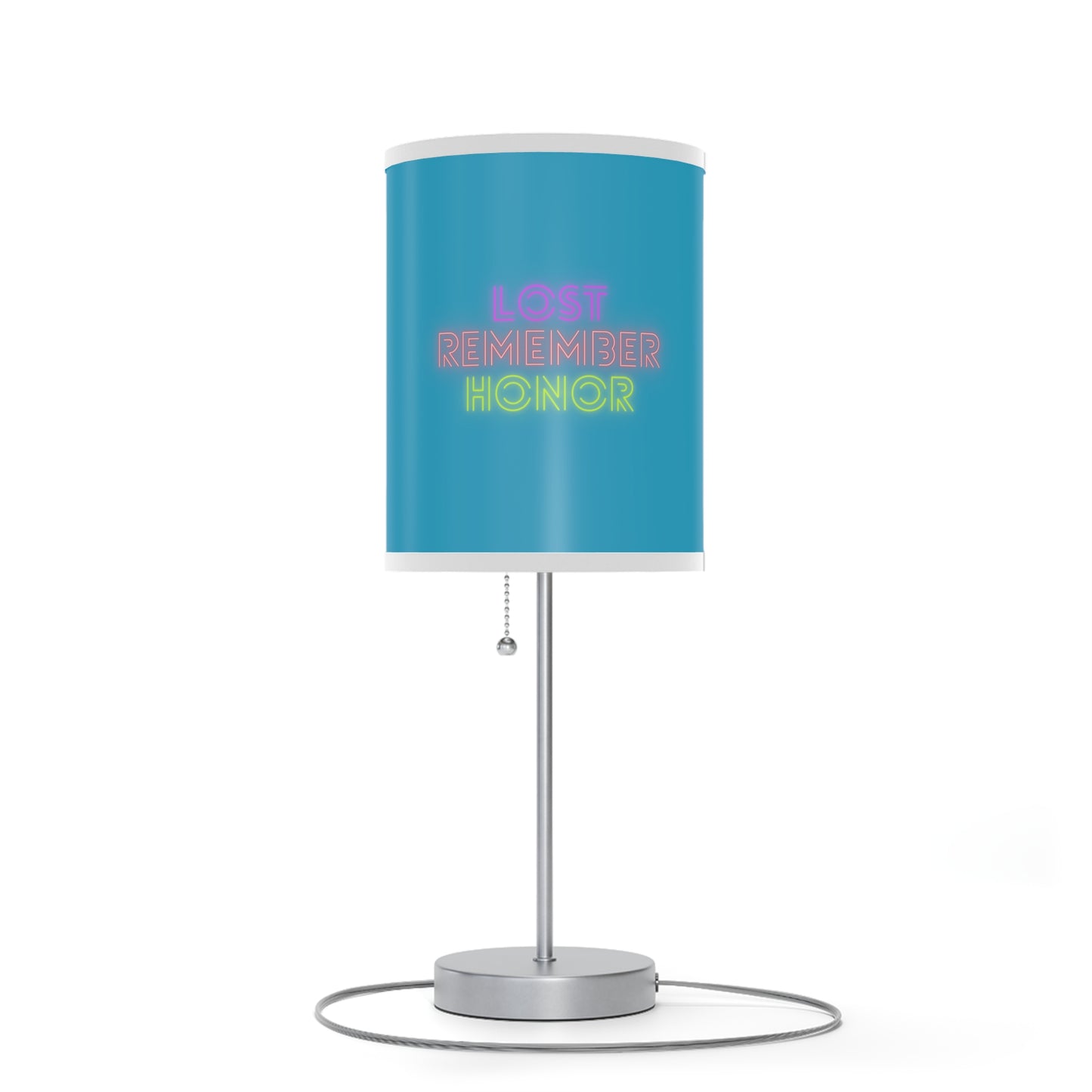 Lamp on a Stand, US|CA plug: Basketball Turquoise