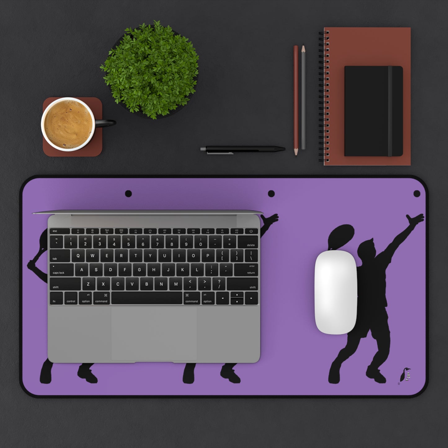 Desk Mat: Tennis Lite Purple