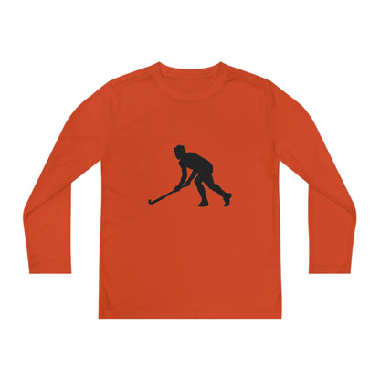 Youth Long Sleeve Competitor Tee: Hockey 