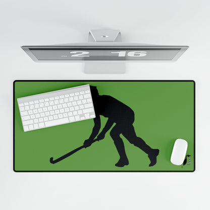 Desk Mats: Hockey Green