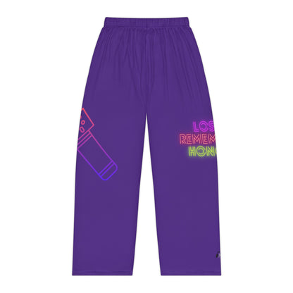 Pambabaeng Pajama Pants: Music Purple 