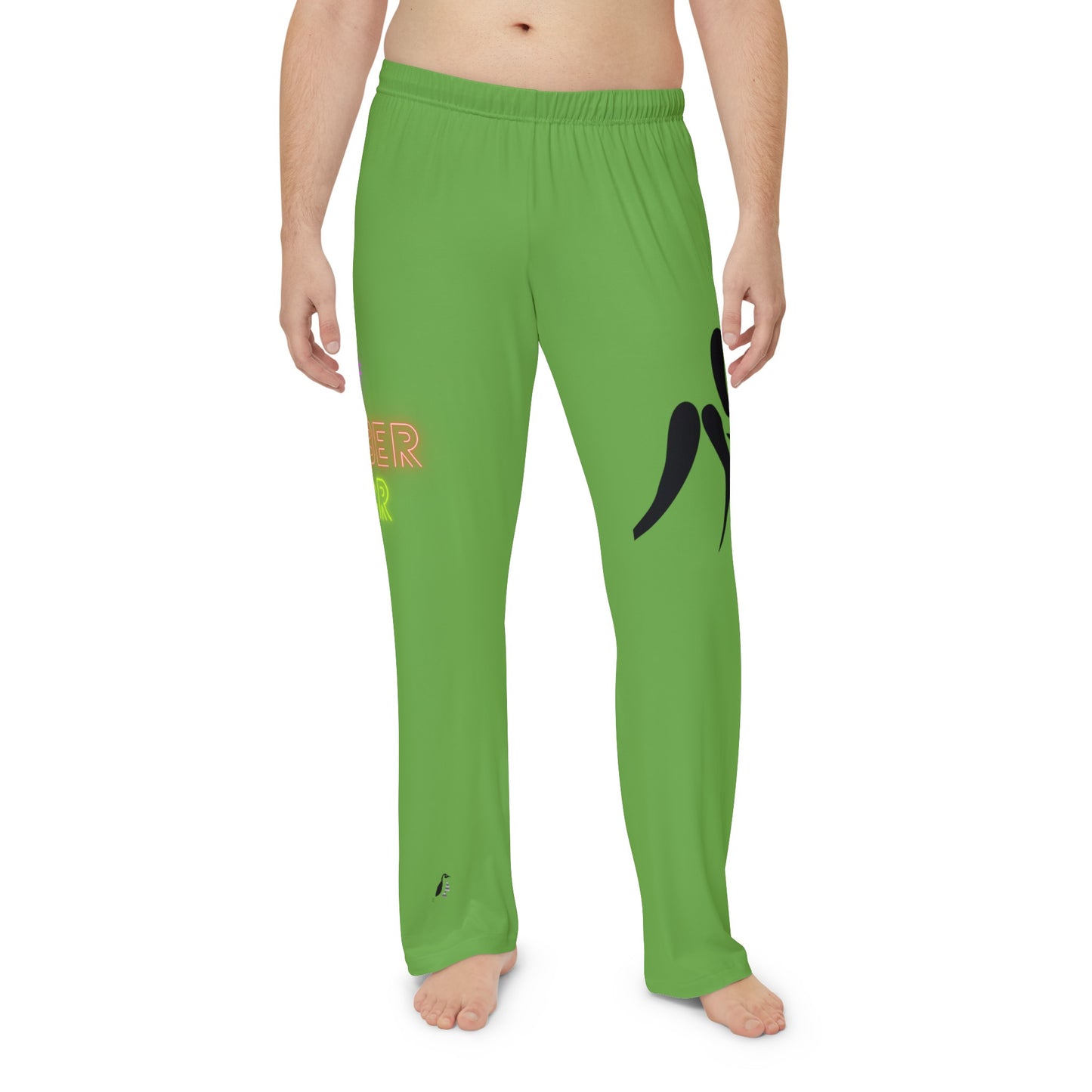 Men's Pajama Pants: Wrestling Green