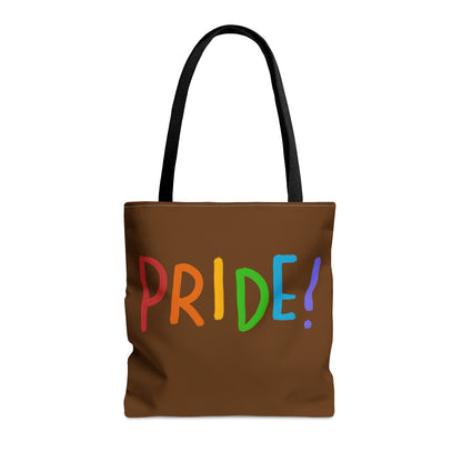 Tote Bag: LGBTQ Pride Brown