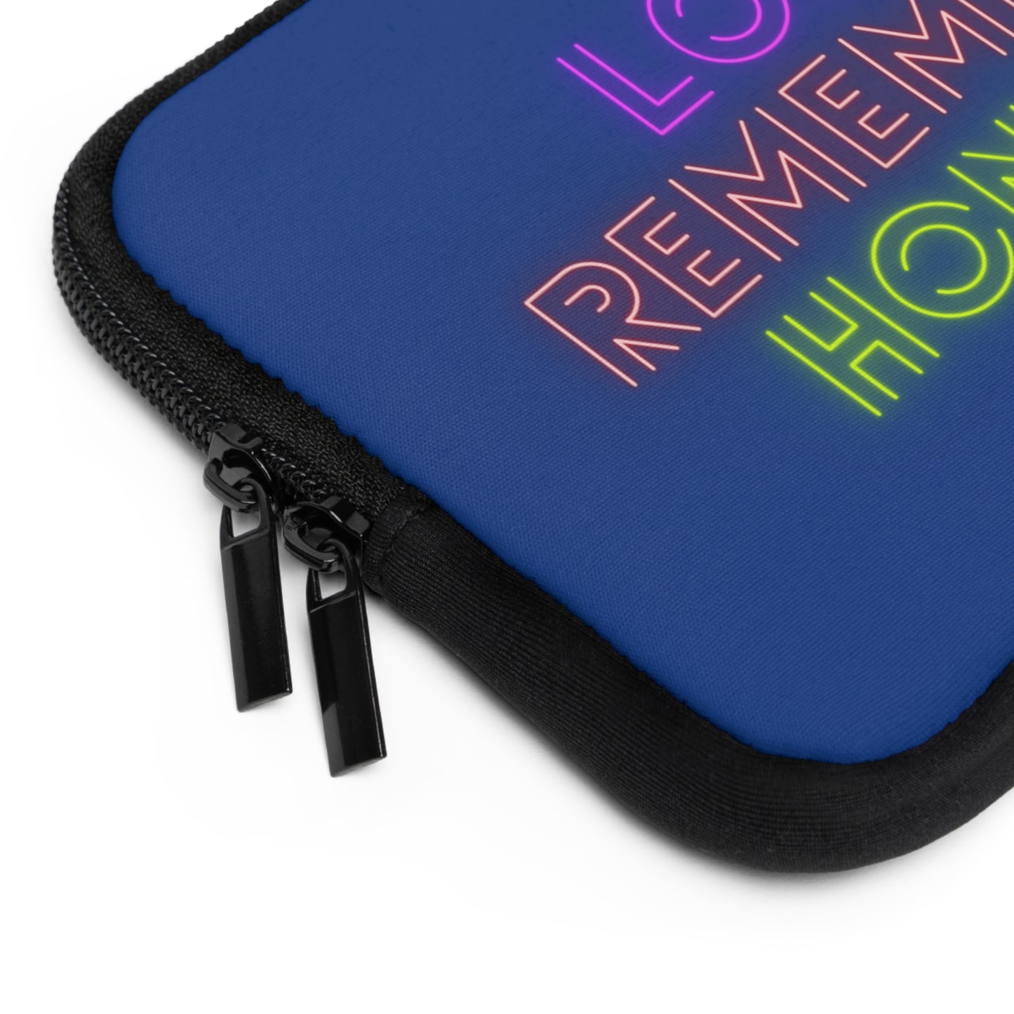 Laptop Sleeve: Lost Remember Honor Dark Blue