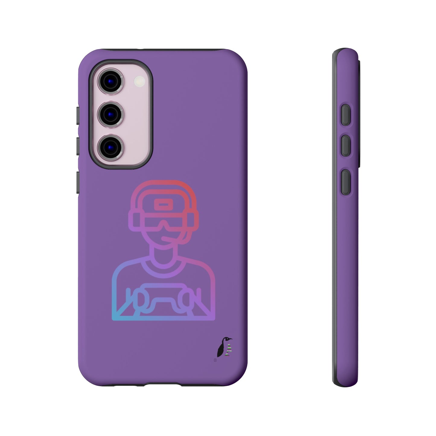 Tough Cases (for Samsung & Google): Gaming Lite Purple