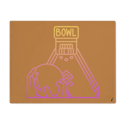 Placemat, 1pc: Bowling Lite Brown