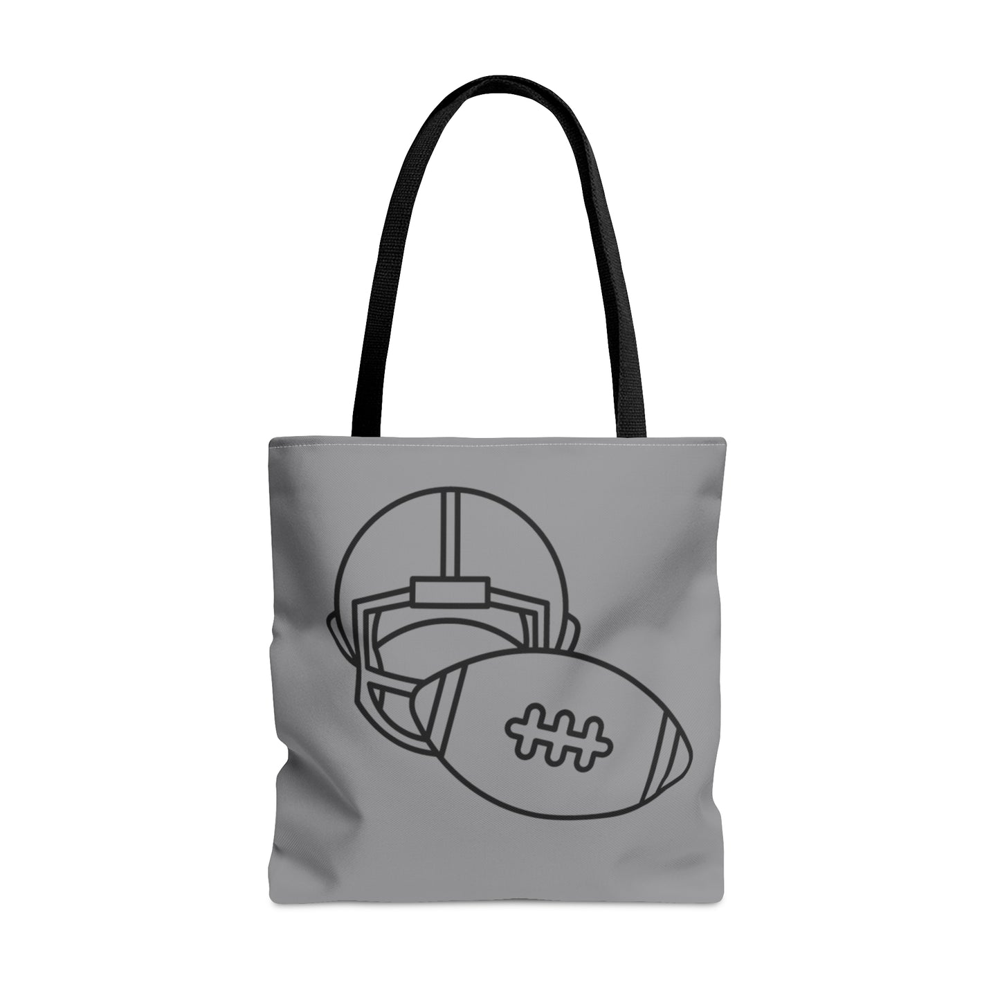 Tote Bag: Football Grey