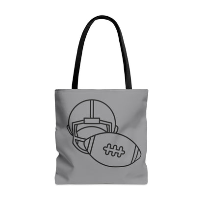 Tote Bag: Football Grey