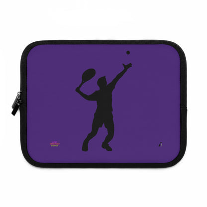 Laptop Sleeve: Tennis Purple