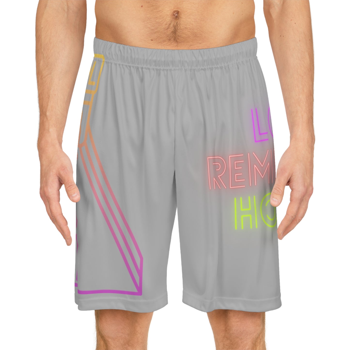 Basketball Shorts: Bowling Lite Grey