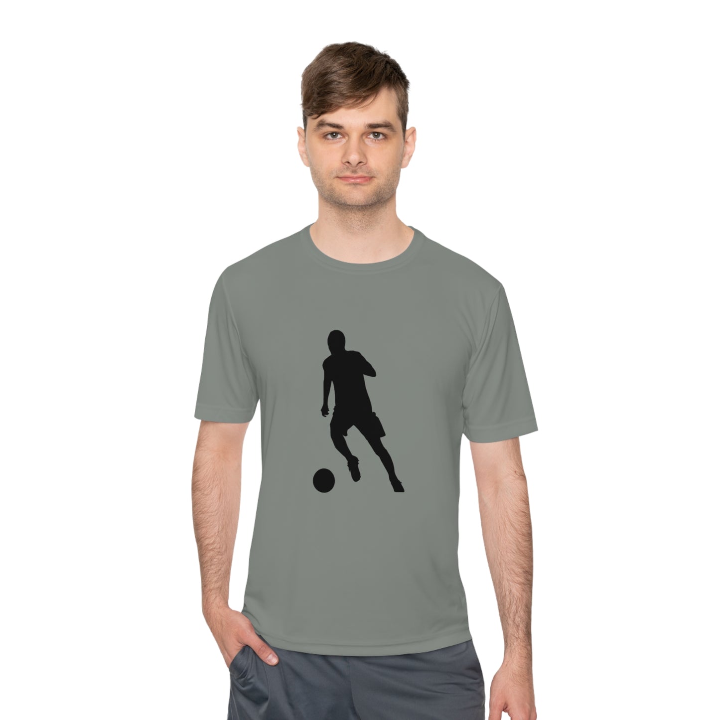 Moisture Wicking Tee: Soccer #2