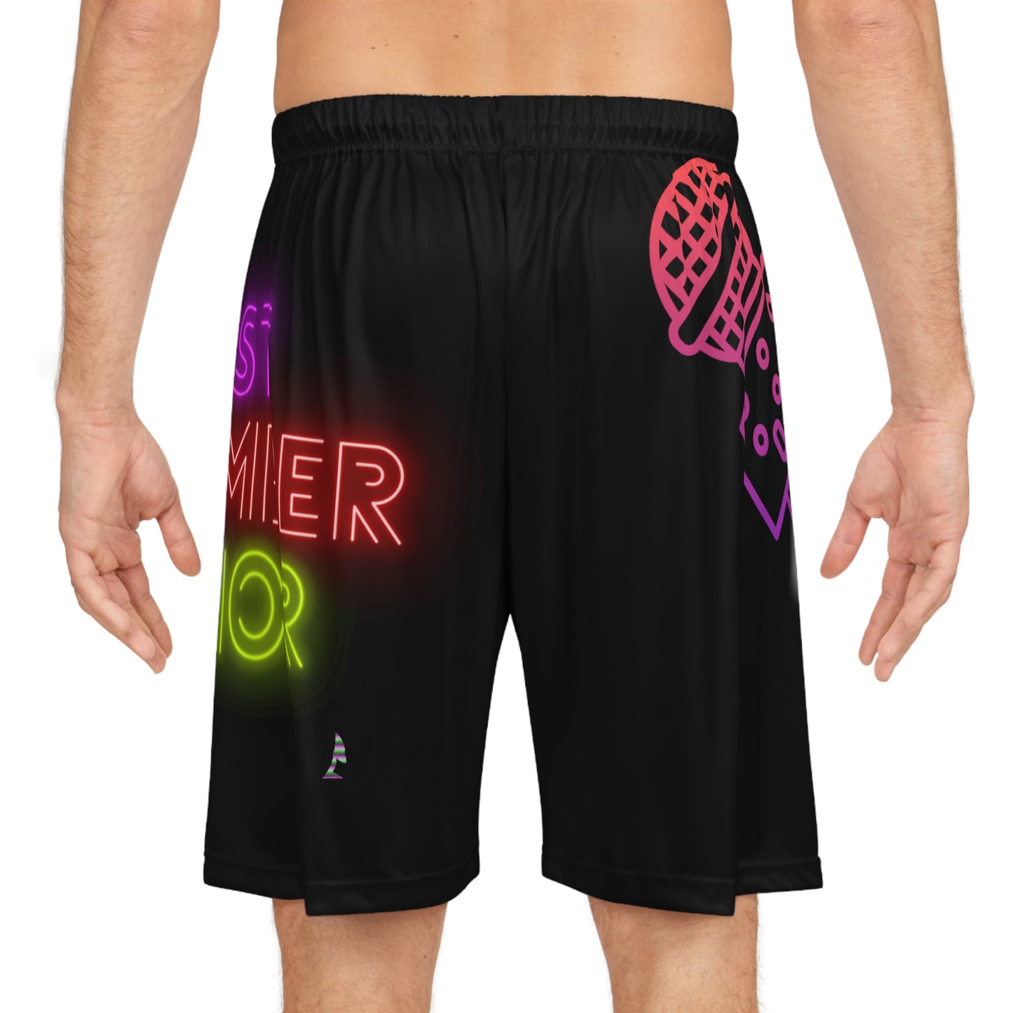 Basketball Shorts: Music Black