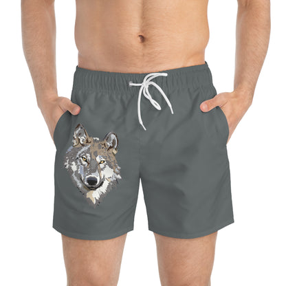 Swim Trunks: Wolves Dark Grey