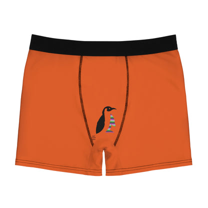 Men's Boxer Briefs: Racing Orange