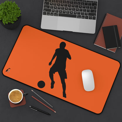 Desk Mat: Soccer Orange