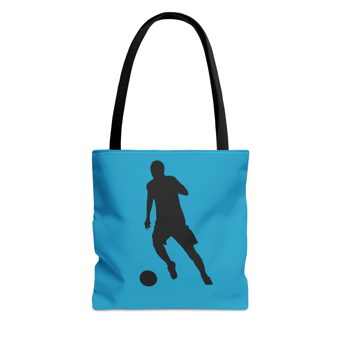 Tote Bag: Soccer Turquoise