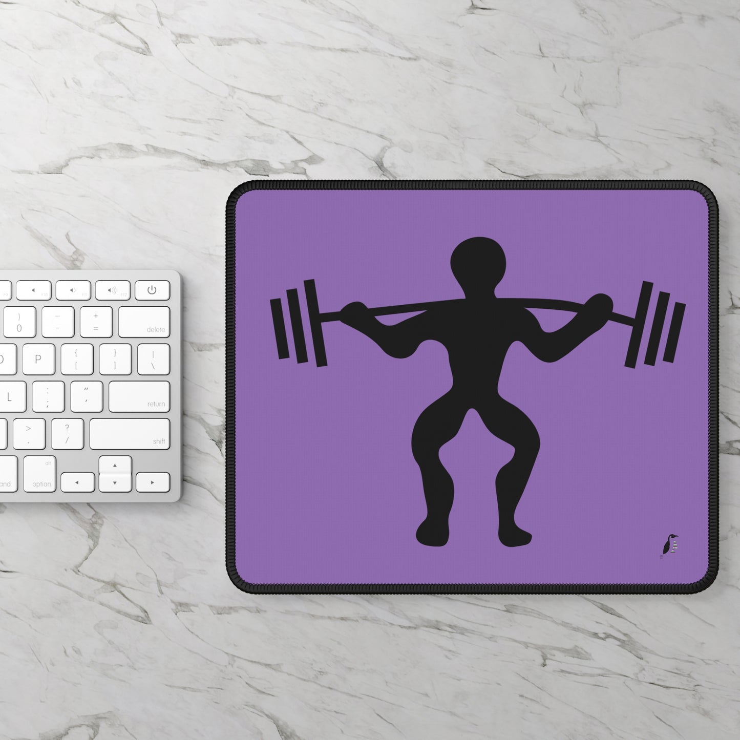 Gaming Mouse Pad: Weightlifting Lite Purple