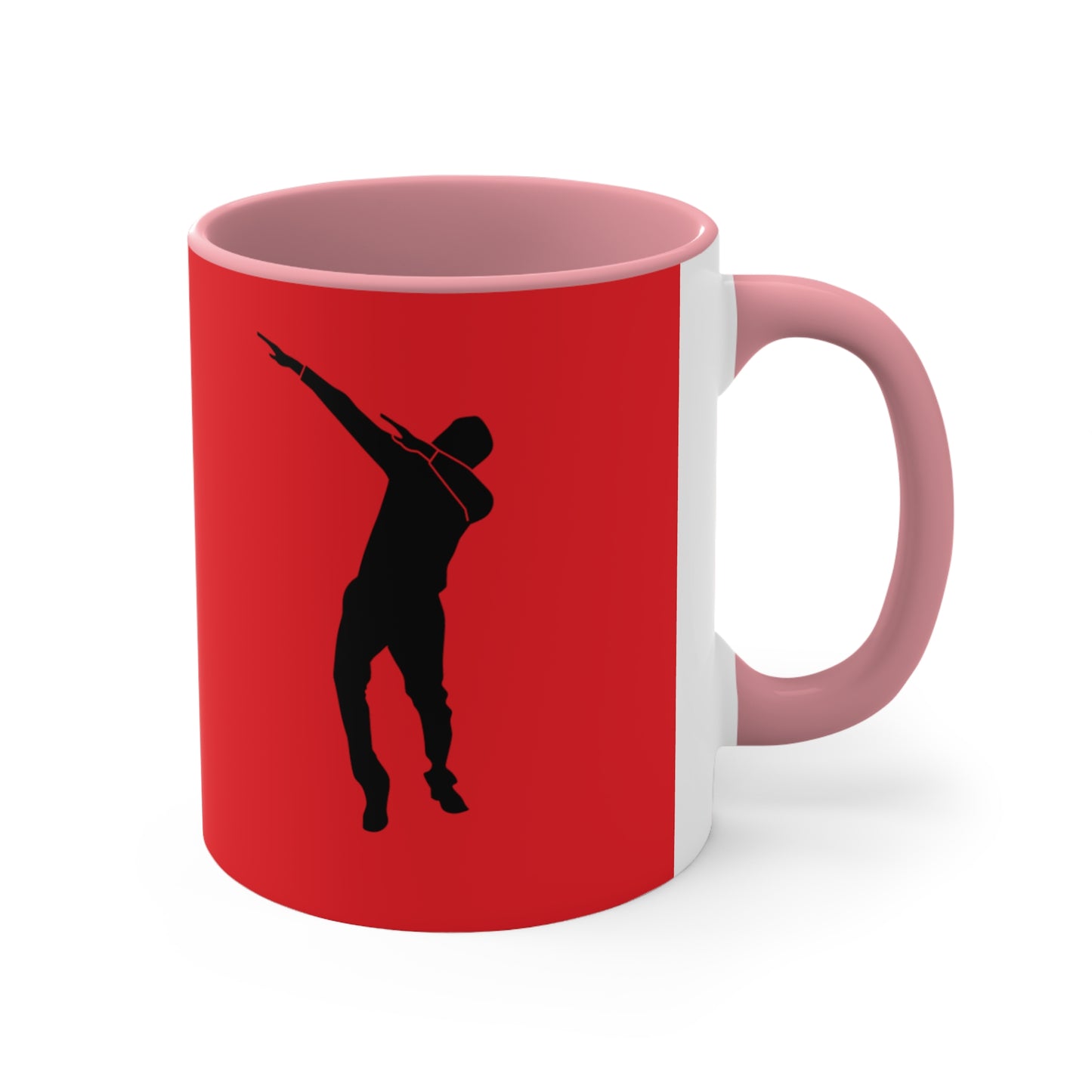 Accent Coffee Mug, 11oz: Dance Red