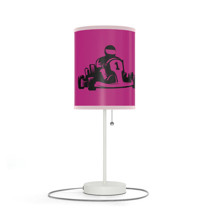 Lamp on a Stand, US|CA plug: Racing Pink