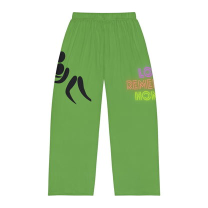 Men's Pajama Pants: Wrestling Green