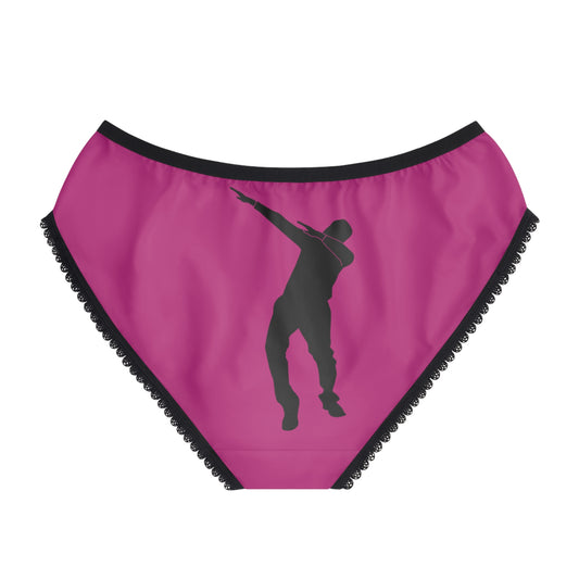 Women's Briefs: Dance Pink