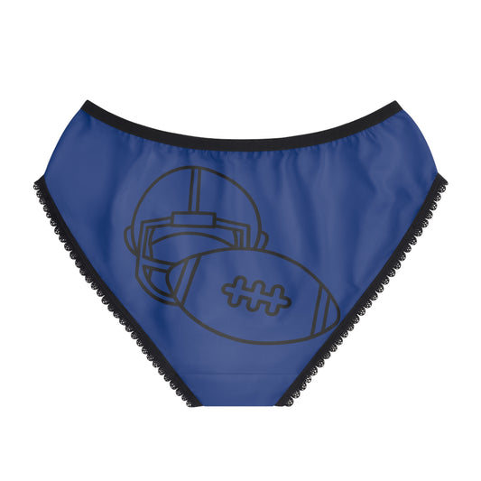 Women's Briefs: Football Dark Blue