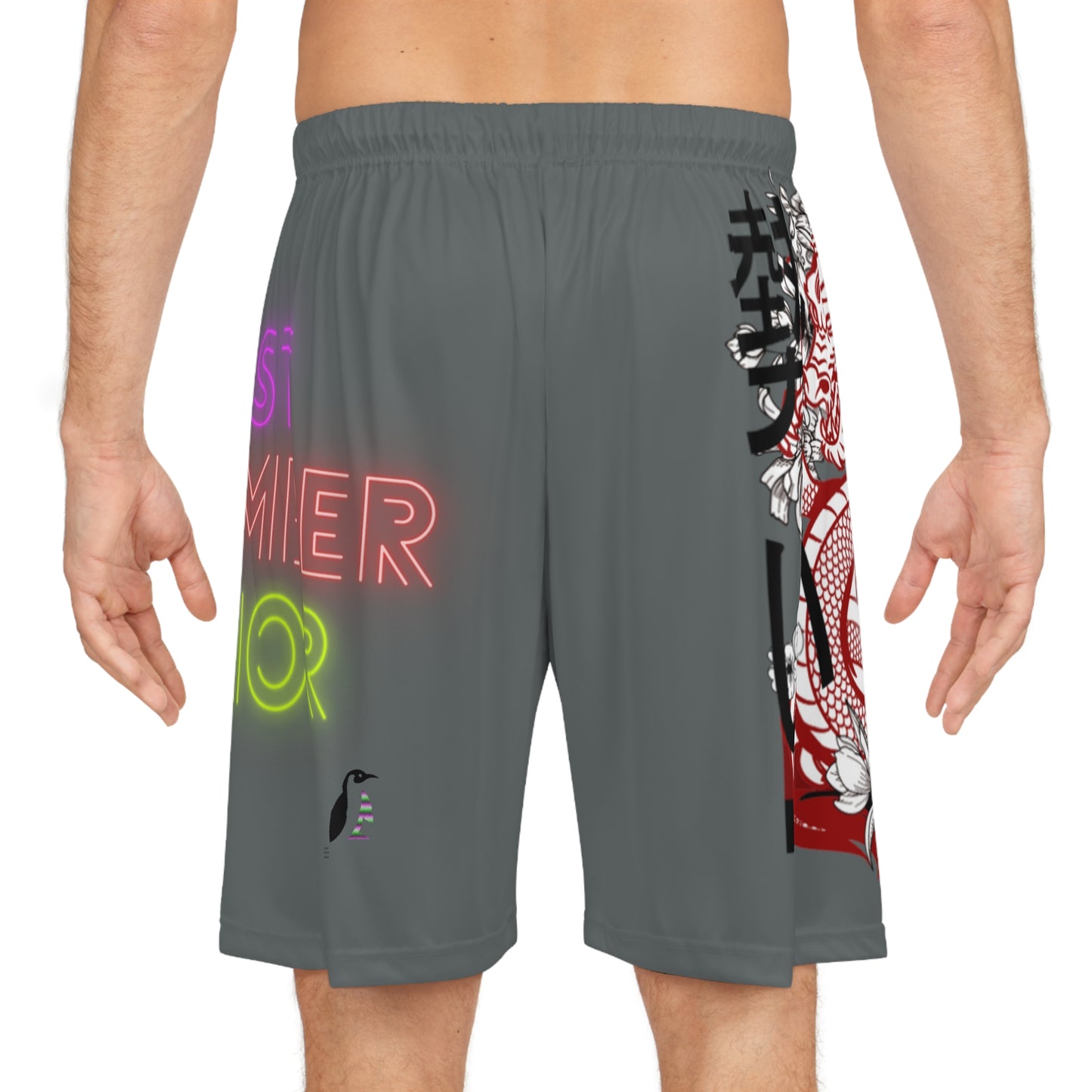 Basketball Shorts: Dragons Dark Grey