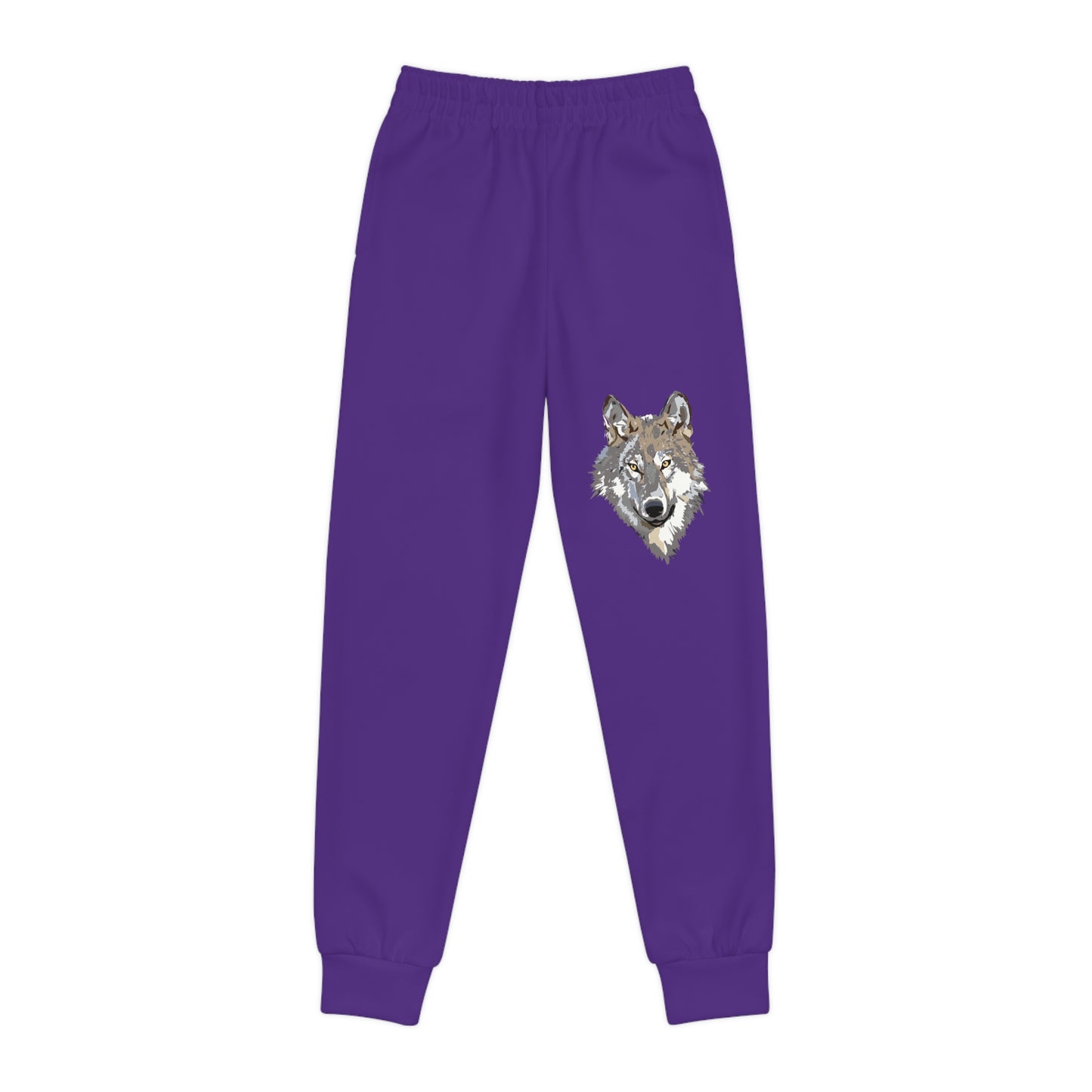 Youth Joggers: Wolves Purple