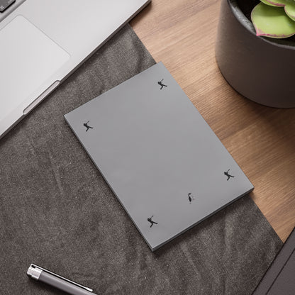 Post-it® Note Pads: Baseball Grey