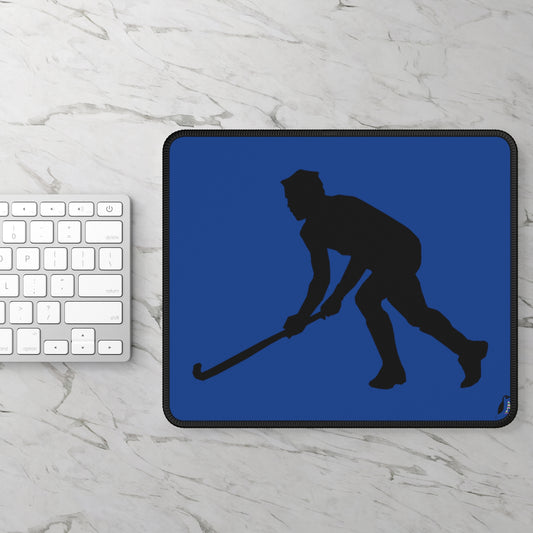 Gaming Mouse Pad: Hockey Dark Blue