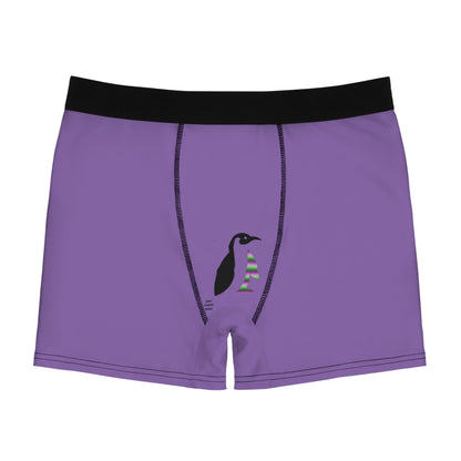 Men's Boxer Briefs: Tennis Lite Purple