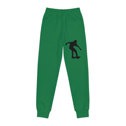 Youth Joggers: Skateboarding Dark Green