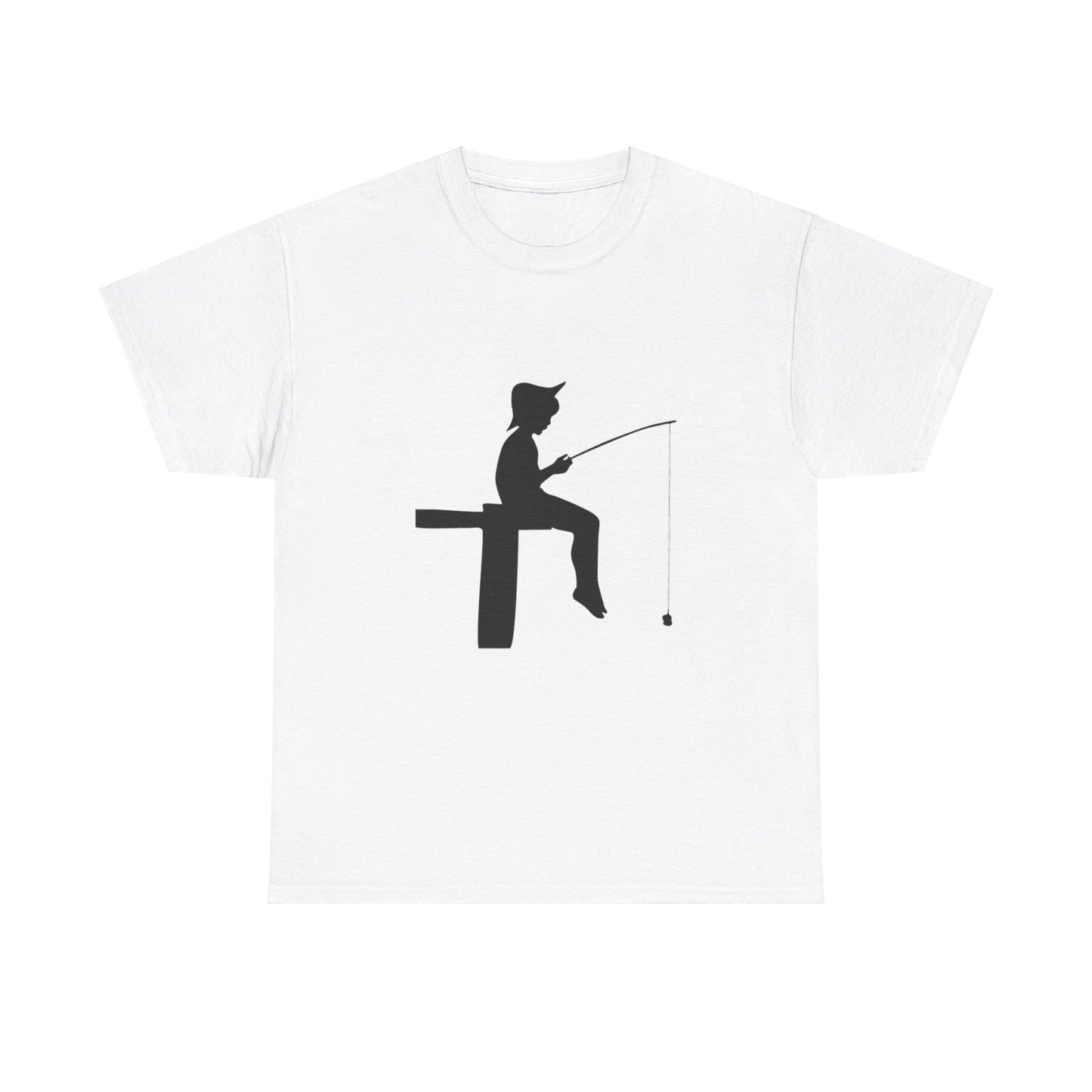 Heavy Cotton Tee: Fishing #1