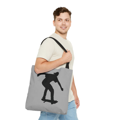 Tote Bag: Skateboarding Lite Grey