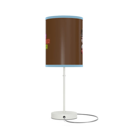 Lamp on a Stand, US|CA plug: Dragons Brown