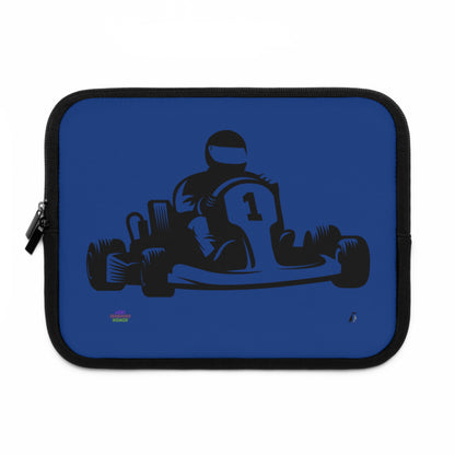 Laptop Sleeve: Racing Dark Blue