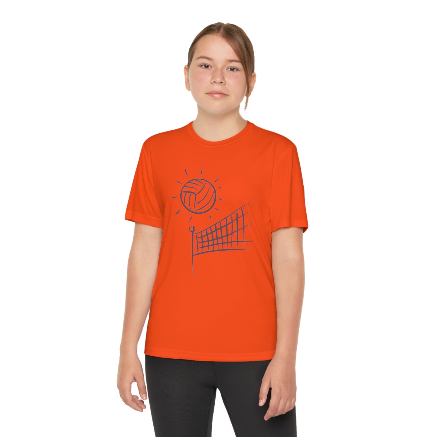 Youth Competitor Tee #1: Volleyball 