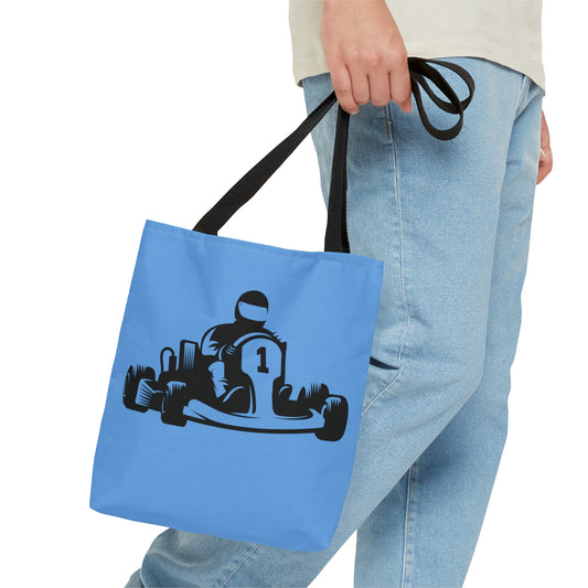 Tote Bag: Racing Lite Blue